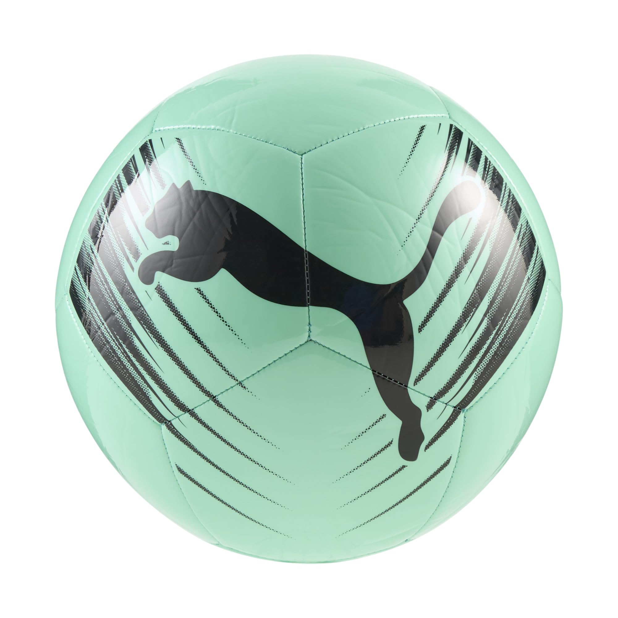 PUMA Attacanto Graphic Balón de fútbol unisex, gelatina menta, negro SS26, 5 balones gráficos Attacanto