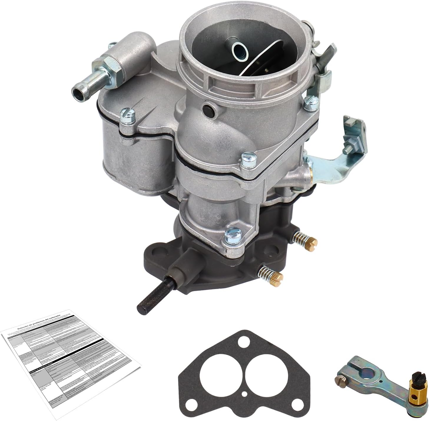 New 2 Barrel Carburetor for Holley 94 Model Carburetor for 1932-1953 Ford Trucks Flathead LongShaft V8 engines 2 Barrel Carb Manual/Mechanical Choke
