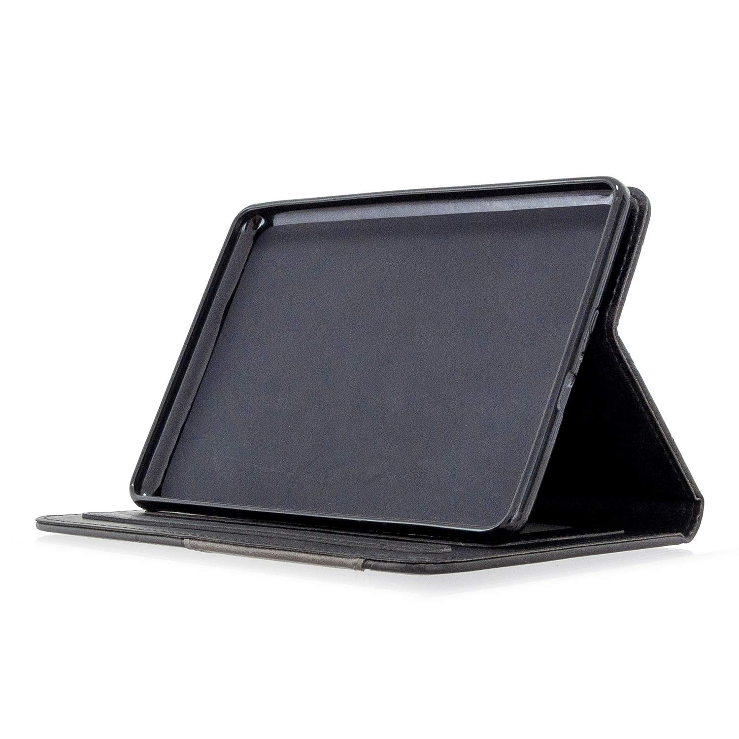 Hochwertige Schutzhülle aus PU-Leder, kompatibel mit Kindle Paperwhite 1/2/3/4, 15,2 cm (6 Zoll), intelligenter magnetischer Klappständer, mit Kartenschlitz/automatischer Schlaf-/Wachfunktion