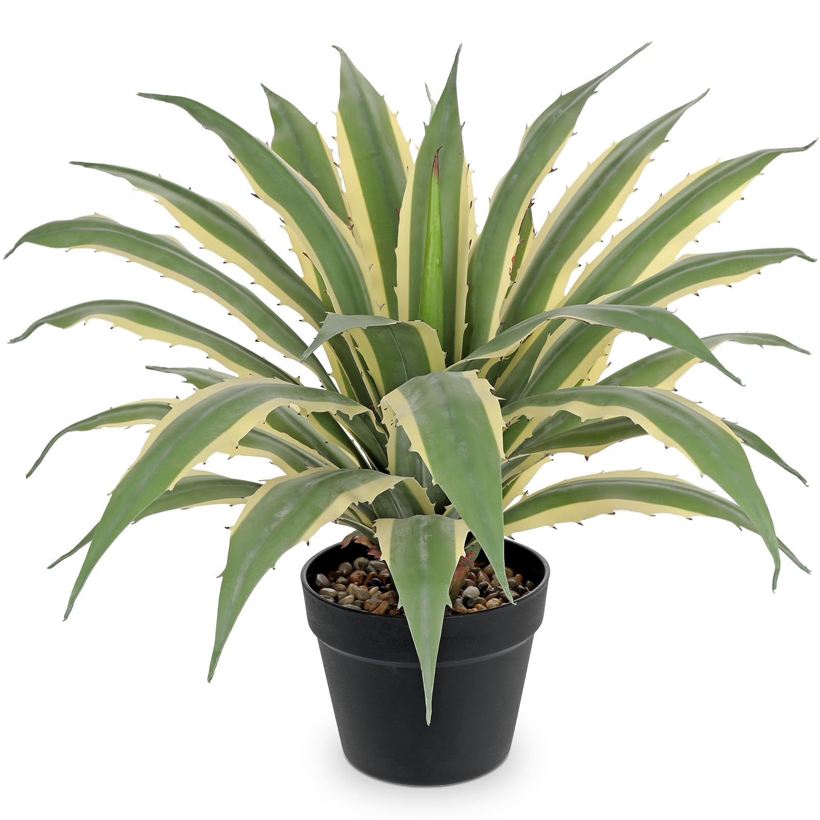 Hollyone Large Artificial Agave Plants