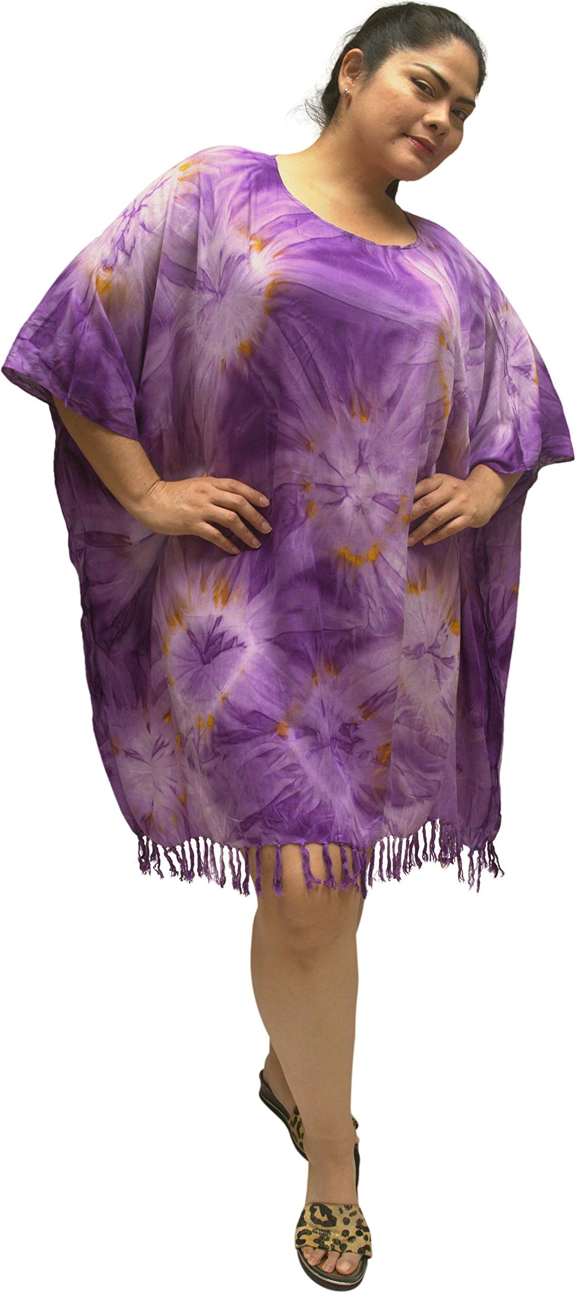 SLR Brands Swimsuit Cover Up Beach Dress for Women One Size Stretchy Loose Fit