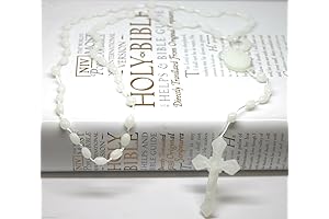 R. Heaven Glow in The Dark Luminous Plastic Rosary Set