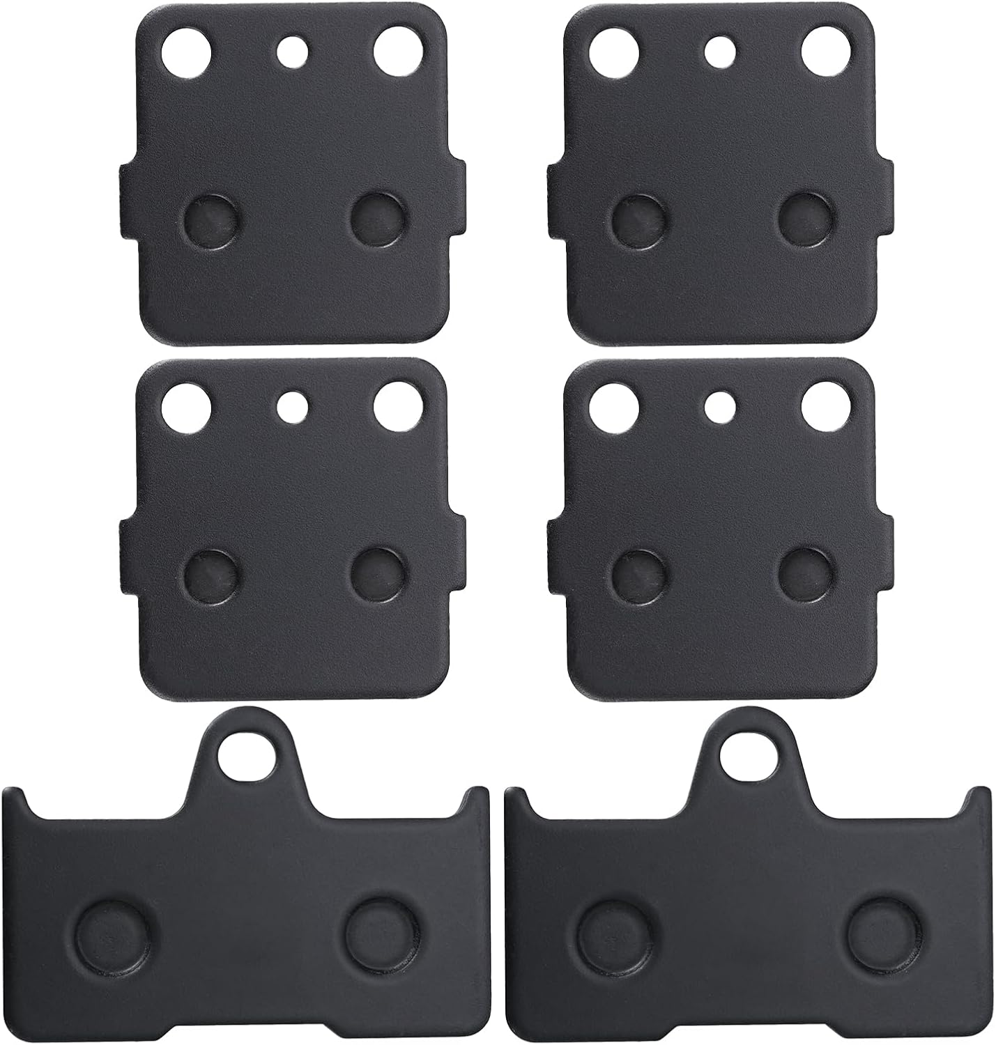 Front and Rear Brake Pads for Yamaha Grizzly 660 YFM660 YFM660F YFM660FA 2002 2003 2004 2005 2006 2007 2008 YFM660FAH YFM660FAHD YFM660FAHW YFM660FG YFM660FGH YFM660FH