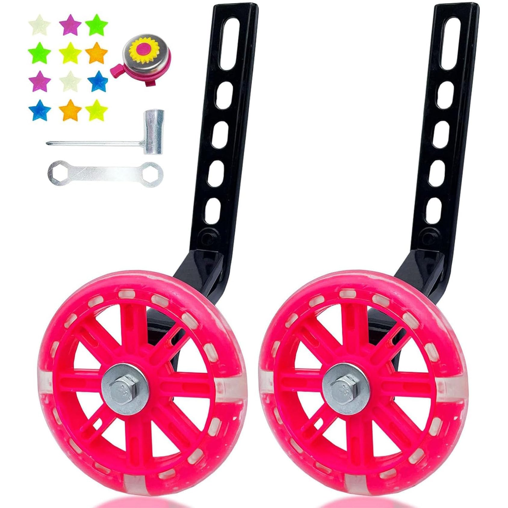 DDJKCZ Training Wheels,Compatible for Bikes of 12 14 16 18 20 Inch