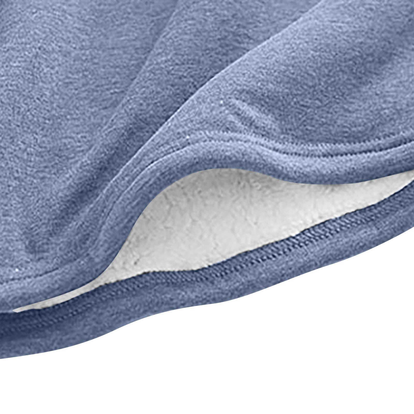 TARIENDY Tuta invernale da donna foderata in sherpa, set da 2 pezzi, tuta in caldo pile, felpe e pantaloni della tuta, 2-blu navy, XXX-Large
