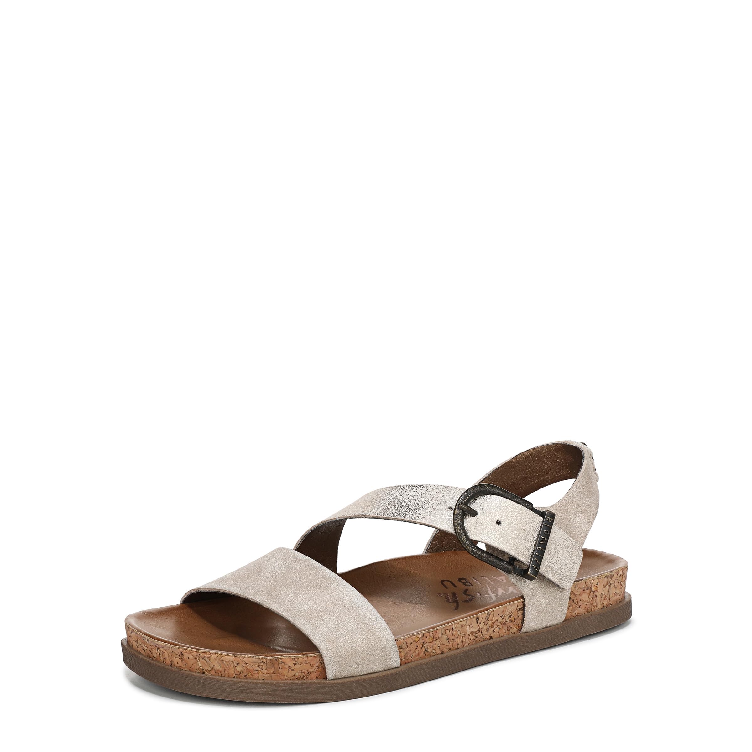 Blowfish Malibu Women's Sandals - Strappy - Faux Leather - White - Size 4