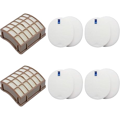 Shark Navigator Vacuum Filter Replacement Set for Rotator Professional