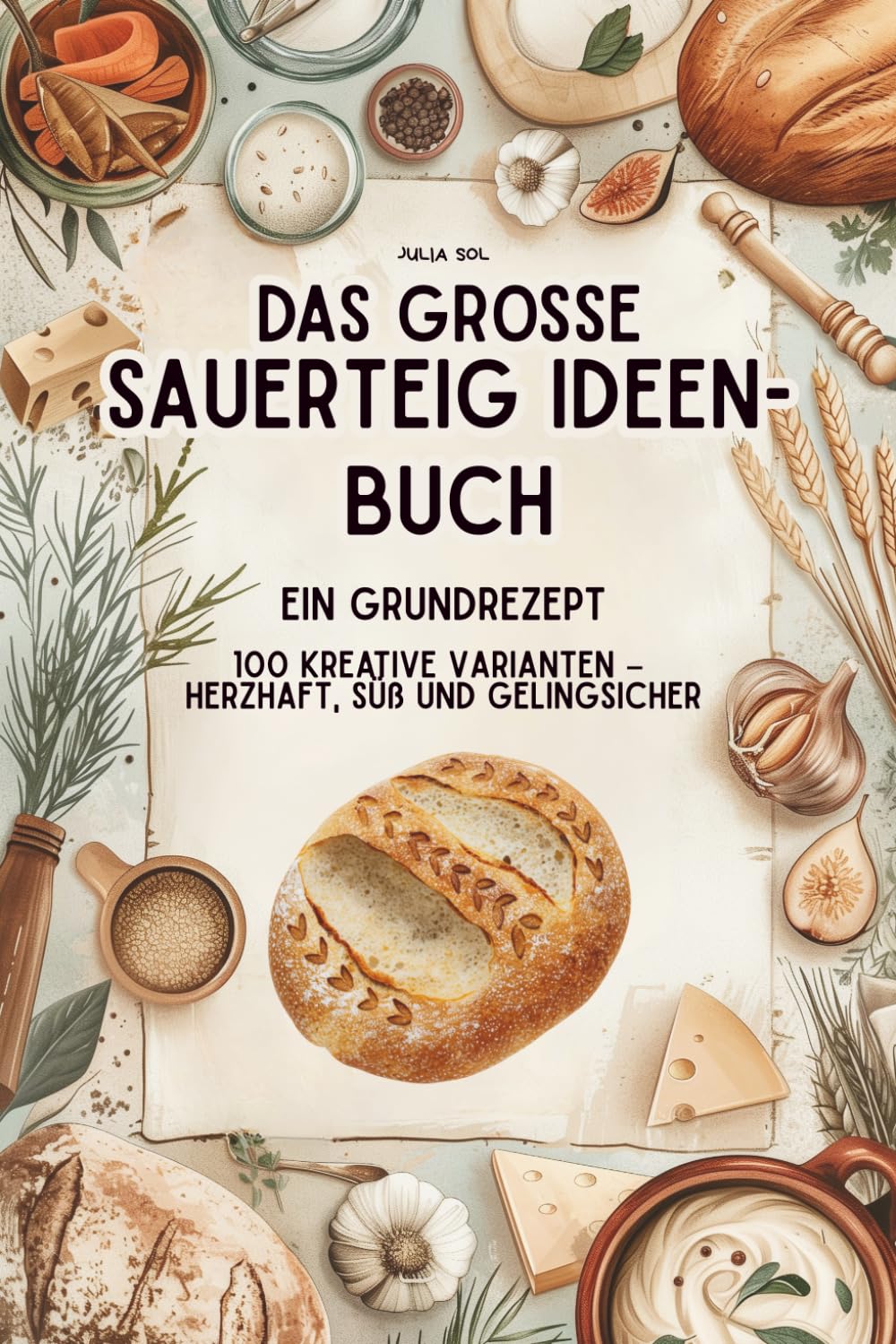 Das große Sauerteig-Ideenbuch: 1 Grundrezept, 100 kreative Varianten – herzhaft, süß und gelingsicher