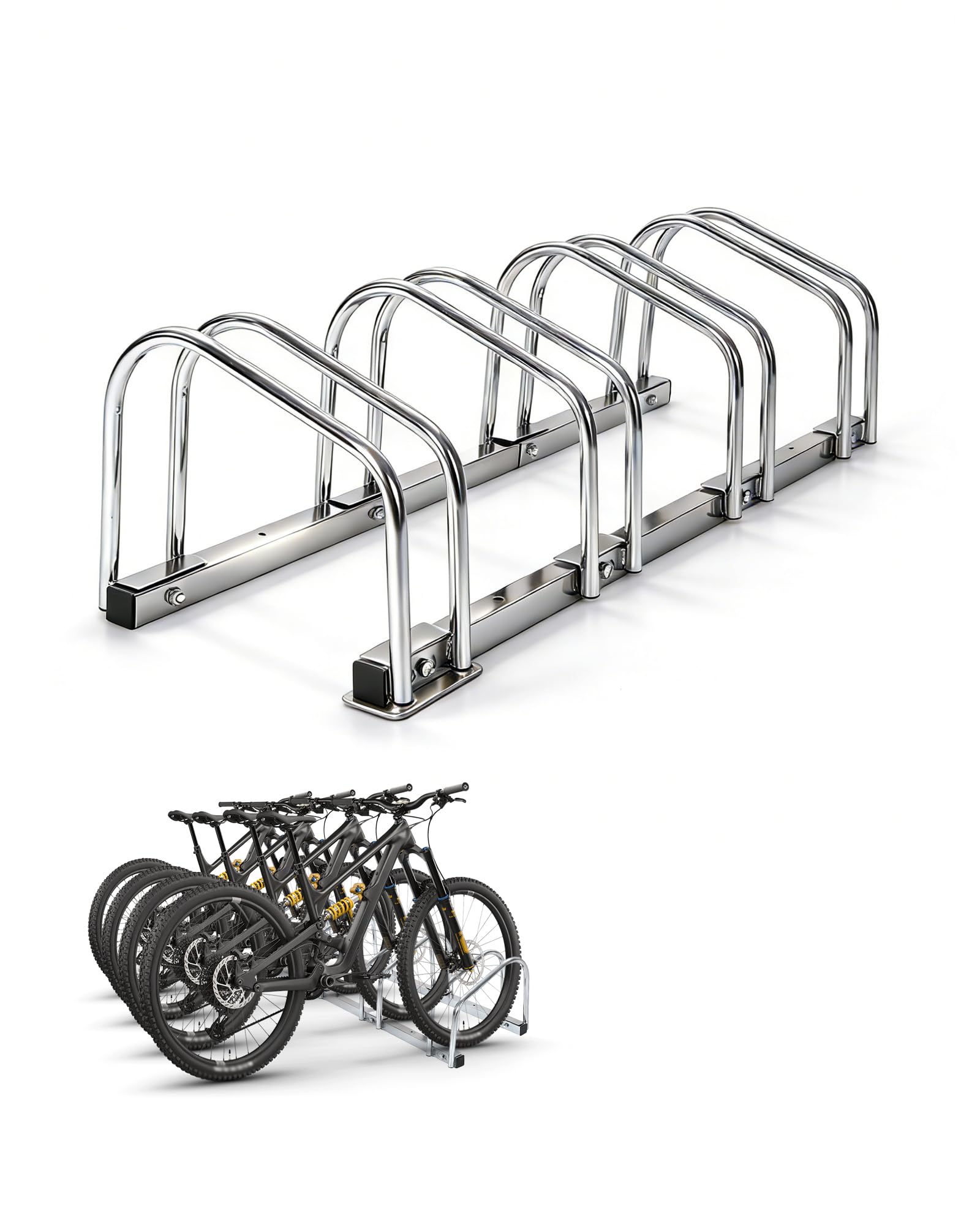 Amazon.co.jp: ガービー（Garvee） 4 台用 自転車スタンド 斜め置き