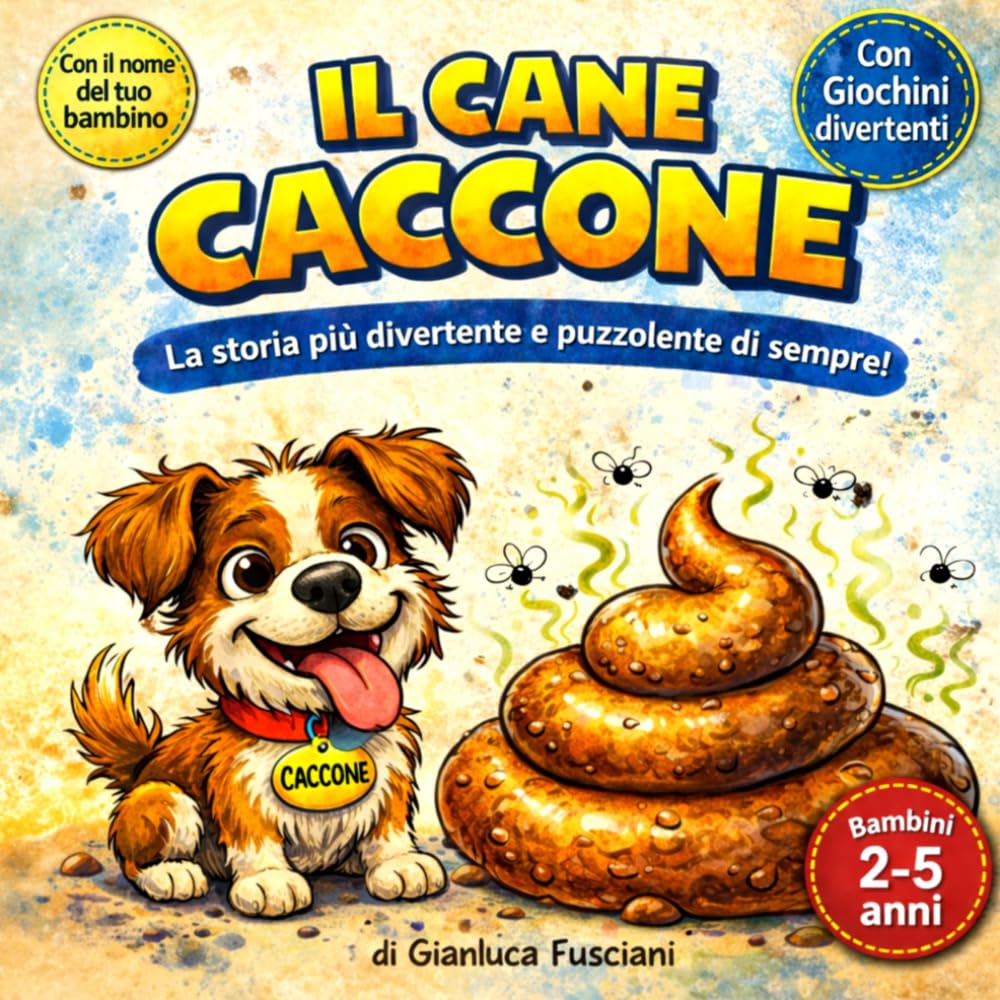 IL CANE CACCONE: Una storia super puzzolente