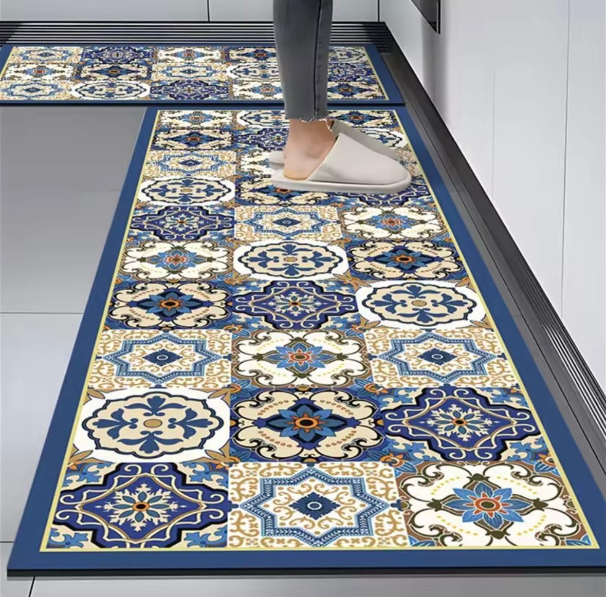 HomeCloud Rubber Kitchen Mats - Non-Slip & Absorbent -11 HomeCloud Rubber Kitchen Mats - Non-Slip & Absorbent -11