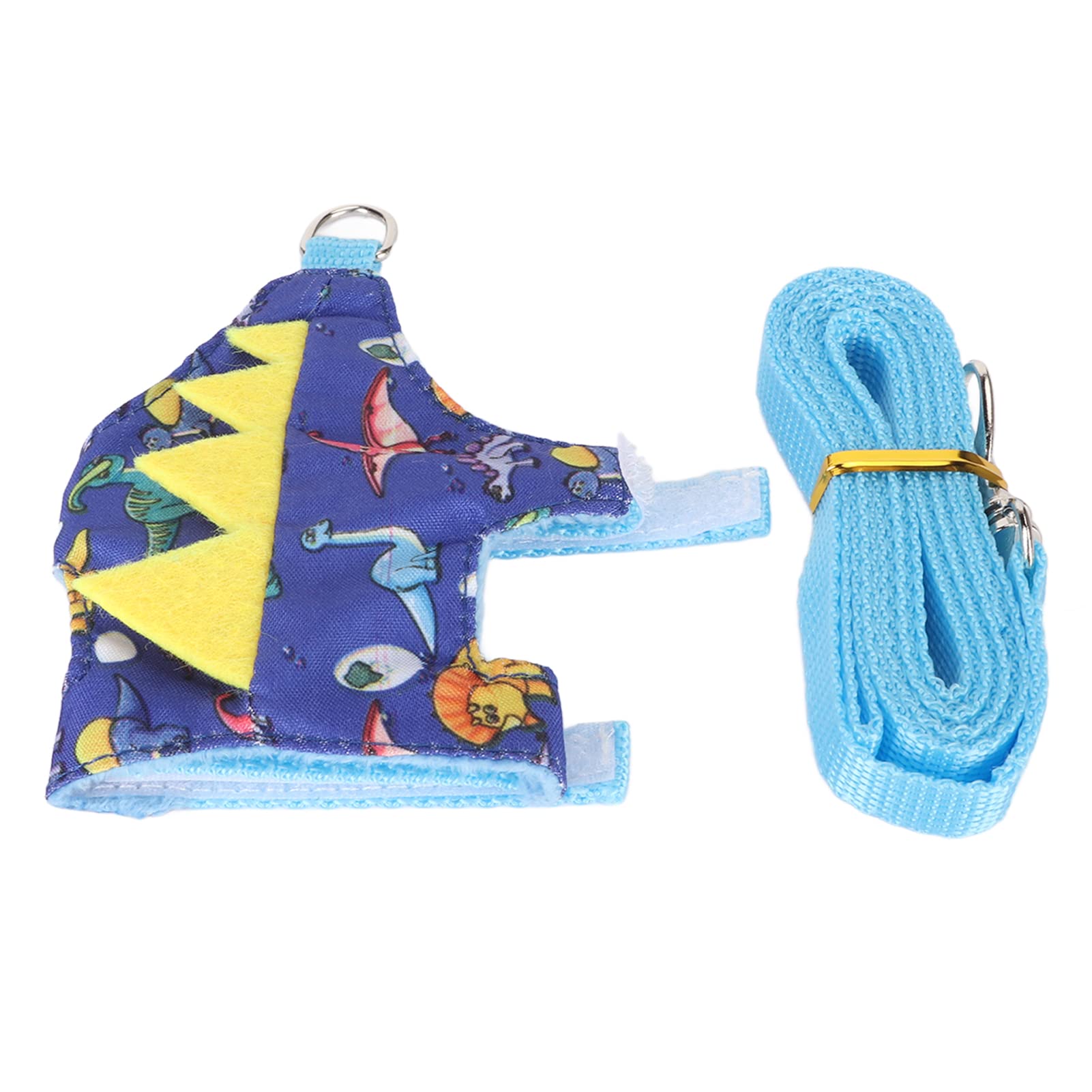 Pssopp Arnés de Cobayas, Arnés de Conejito, Correa, Chaleco Bonito, Arnés de Conejito, Correa con Anillo en D para Conejo, Gatito, Gatos Pequeños, Ratas, Hámster (Reino de los Dinosaurios)