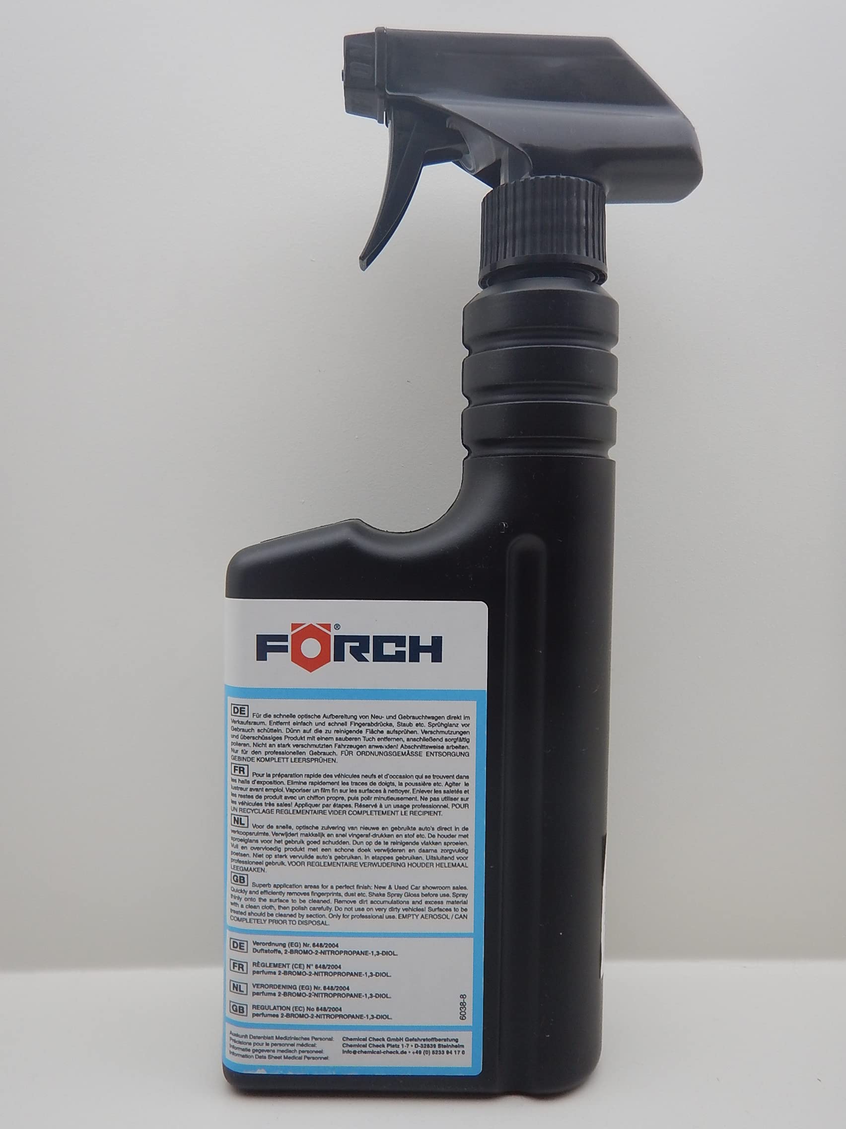 FÖRCH SPRÜHGLANZ P346 VERSIEGELN WAX KFZ LACK REINIGER POLIEREN GLANZ 500ml (5)