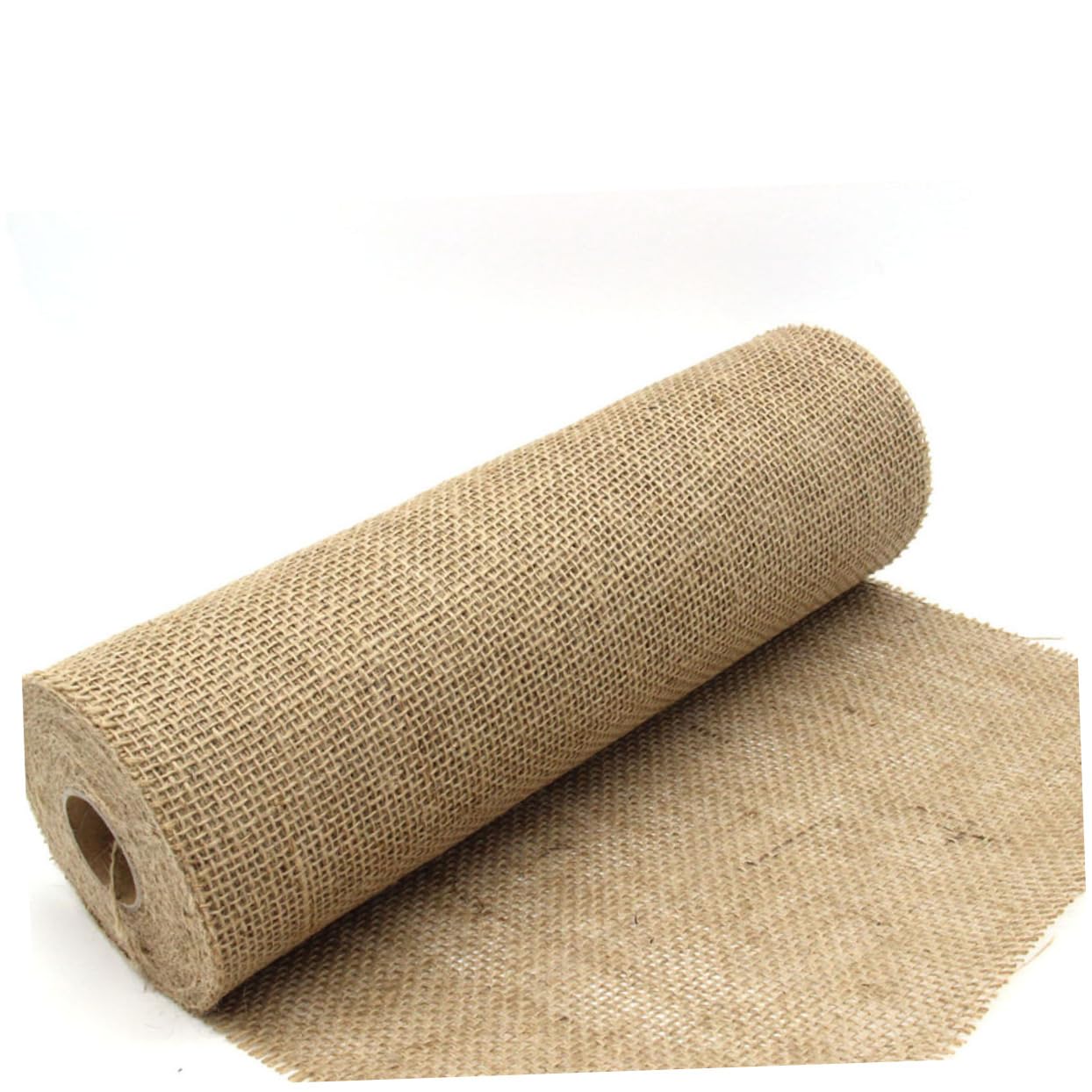 Jute Band Rustikales Hochzeitsdekor für DIY Projekte Grobe Jute für Tischläufer und Bastelarbeiten für Hochzeiten und Partys
