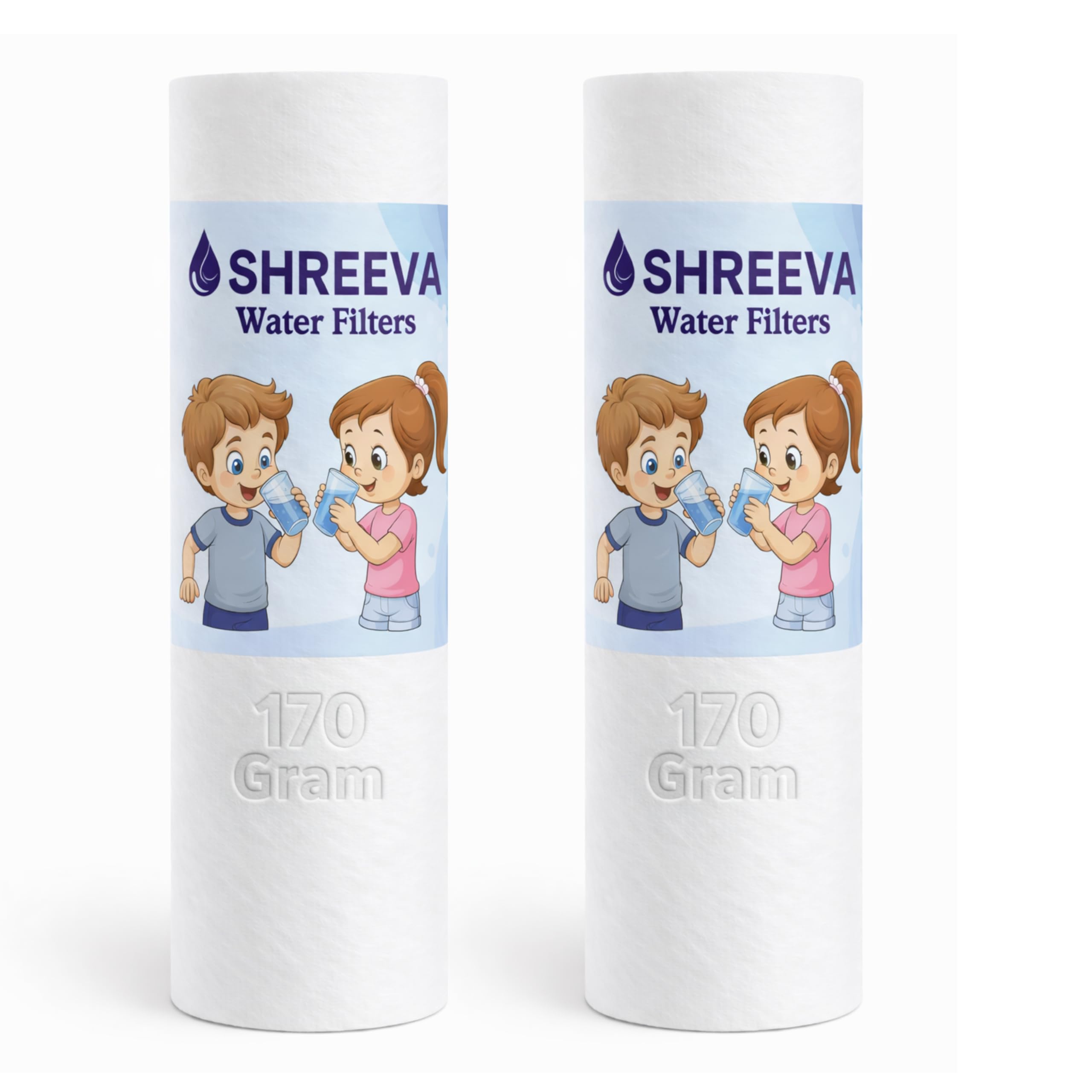 10 Inch PP Spun Sediment Water Filter, 5 Micron, Heavy-Duty 170 Gram, 2.5 Inch Diameter, Virgin Polypropylene, High-Density Smooth Surface, Water Pre-Filter for RO UV UF Purifiers (Pack of 2)-image-34