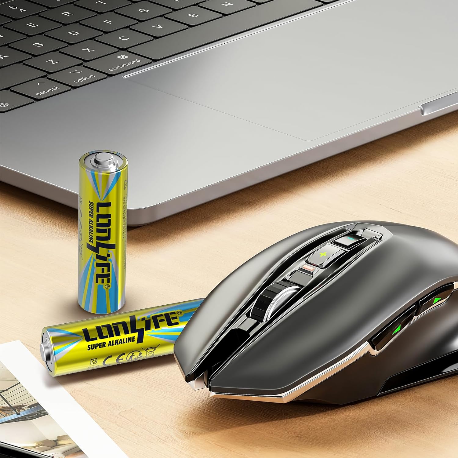 Double A Batteries,100 Pack Alkaline Double A Batteries,AA Alkaline High-Performance Batteries, Leakproof 1.5v Batteries,10-Year Shelf Life