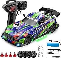 Vista 1 de Coche RC Drift para Coche de Juguete Eléctrico Juguetes de Coches de Carreras de Hobby con Controlador, 1:24 4WD Alta Velocidad Coches RC Drift