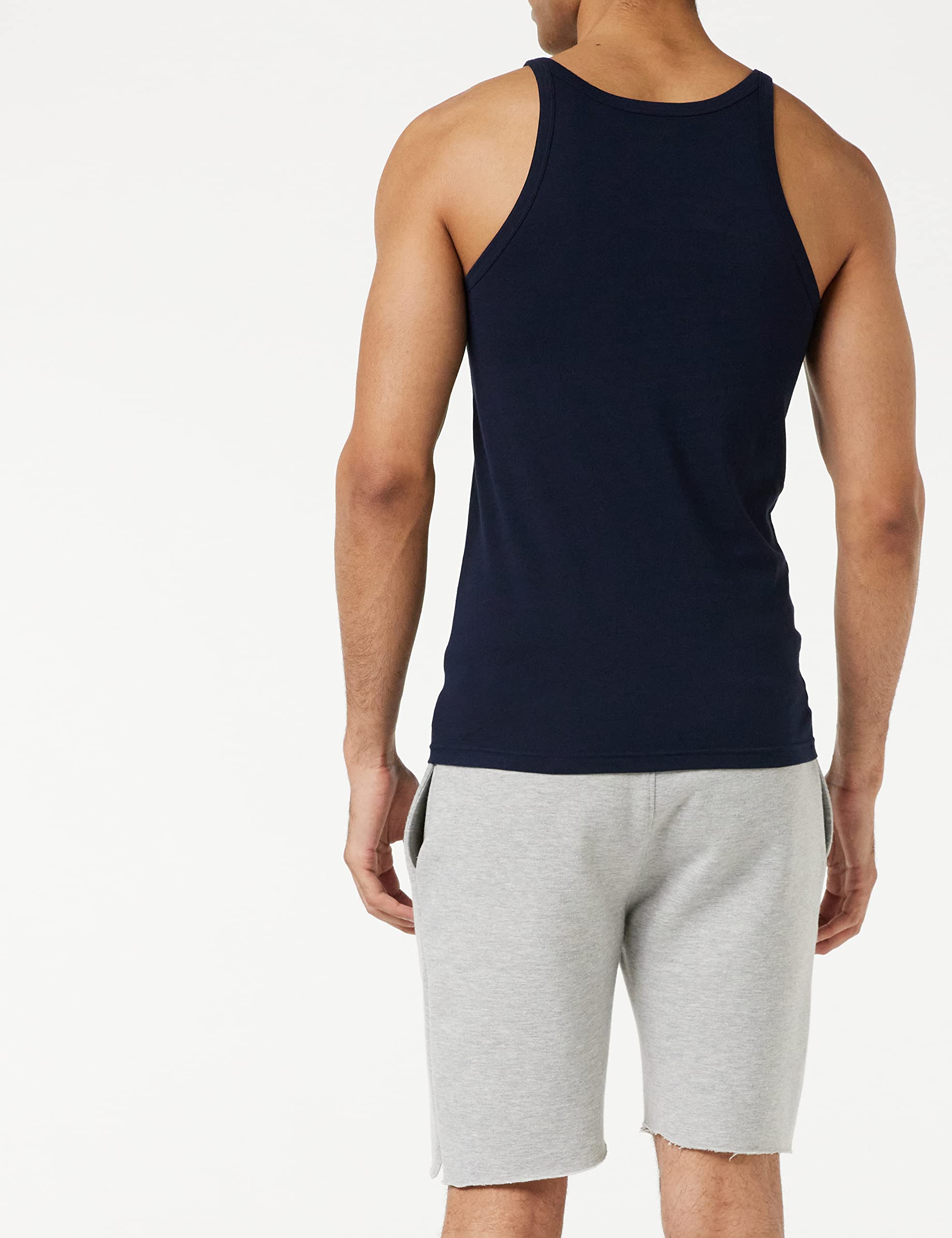 Emporio Armani Męska koszulka piżamowa (2 sztuki), biały/biały, L