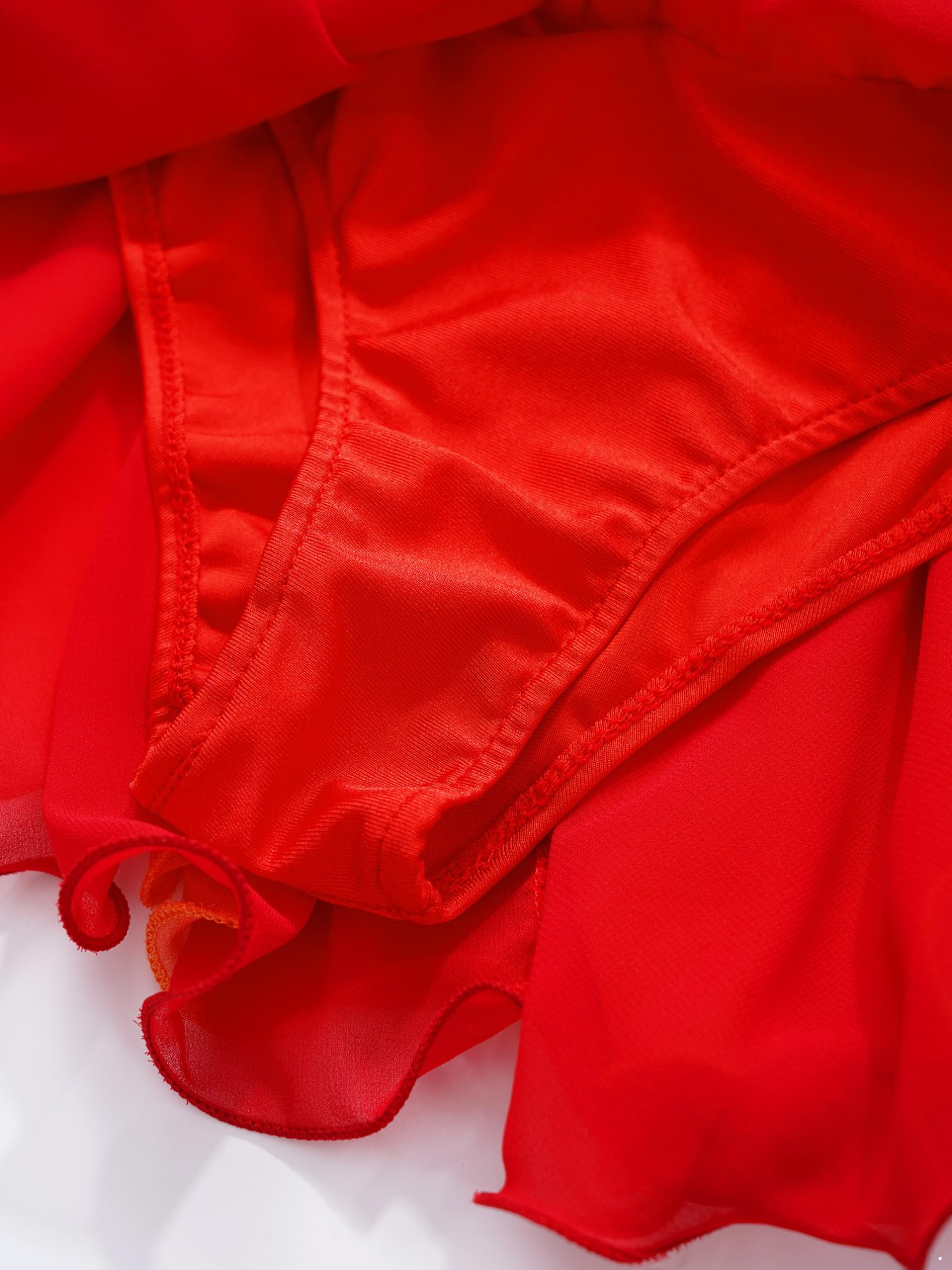 iiniim Vestido de Patinaje sobre Hielo para Niñas Vestido Danza Ballet | Maillot sin Mangas con Falda Malla de Gimnasia Ritmica Brillantes Vestido de Bailarina Ballet