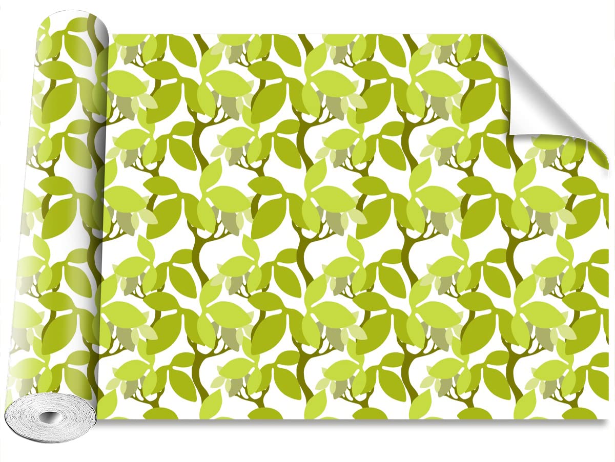 Stickers muraux camouflage Tulup déco salon moderne grand papier peint feuilles 312x219cm