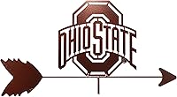 Vista 6 de SWEN Products Veleta de los Ohio State Buckeyes (montaje ajustable incluido)