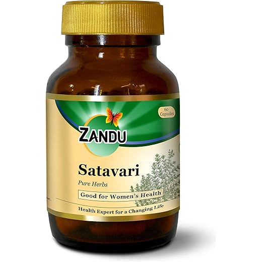 Zandu Satavari Capsules With Natural Satavari Extracts Usefu