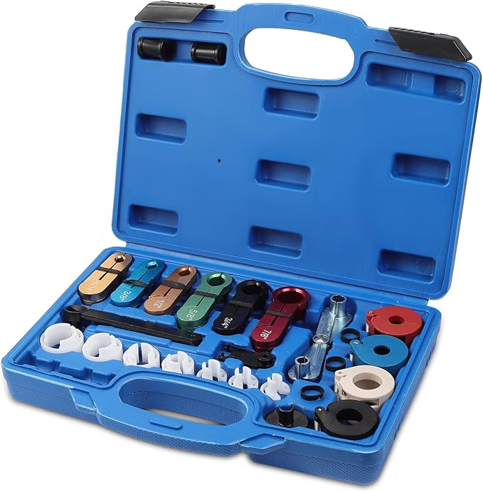 HSEAMALL 22PCS Car AC Fuel Line Disconnect Tool Set,Quick Removal Tool