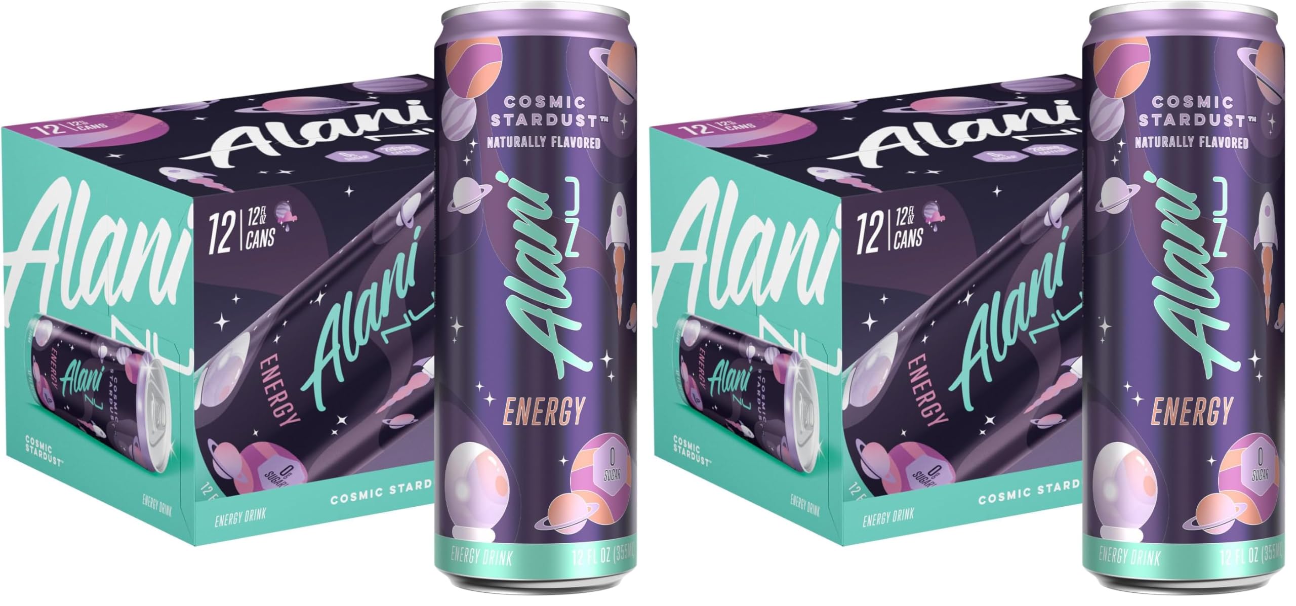 Amazon.com : Alani Nu COSMIC STARDUST, Sugar Free, Low Calorie