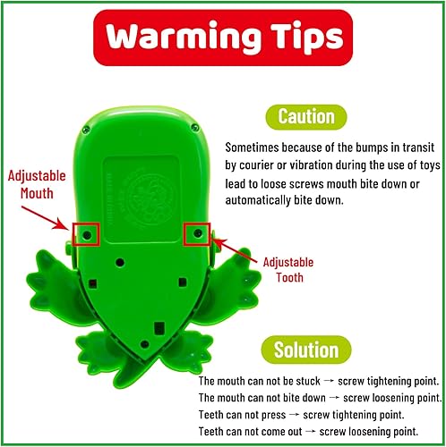 Miniatura 7 de iShyan Juego de juguetes de dientes de cocodrilo para niños, juego de dentista y dentista que muerde cocodrilo, juguetes divertidos, versión 2020 a