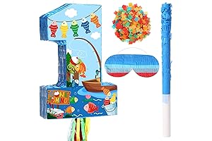 Aoriher Gone Fishing 1st Birthday Pinata