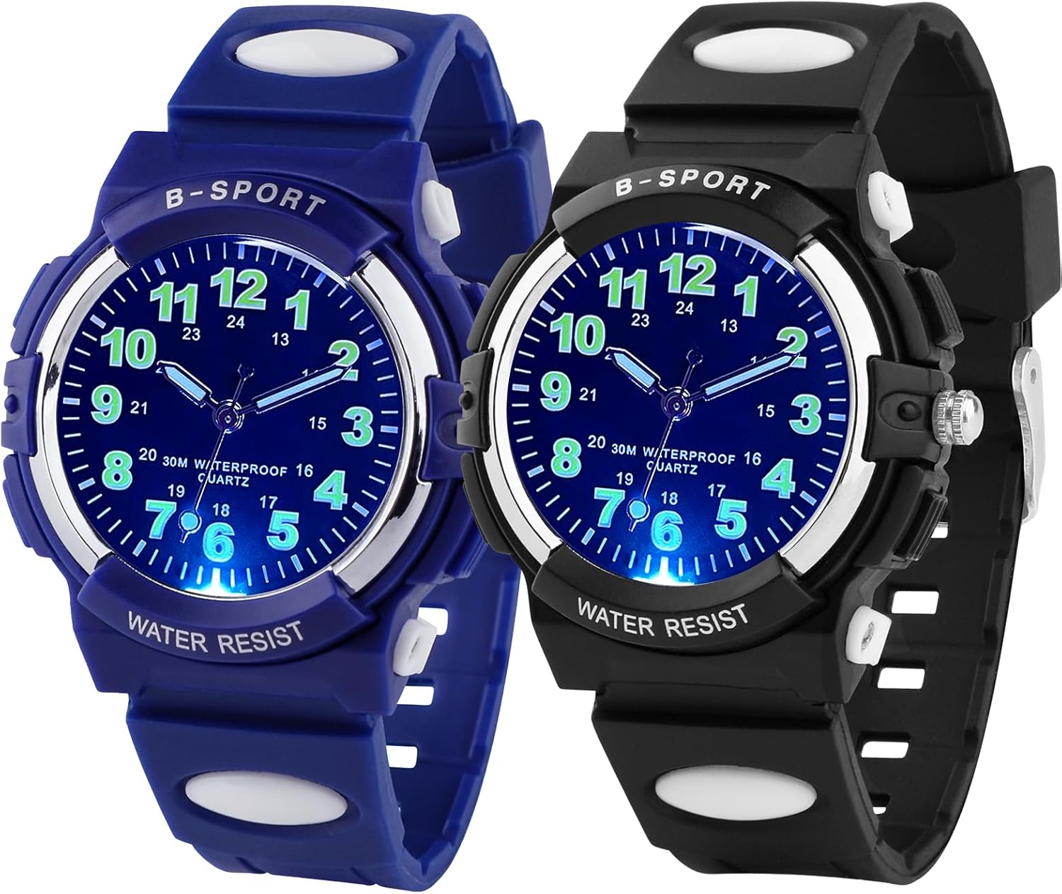 DTKID 2-Piece Kids Watch Set