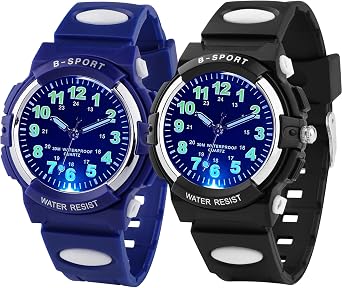 DTKID 2-Piece Kids Watch Set