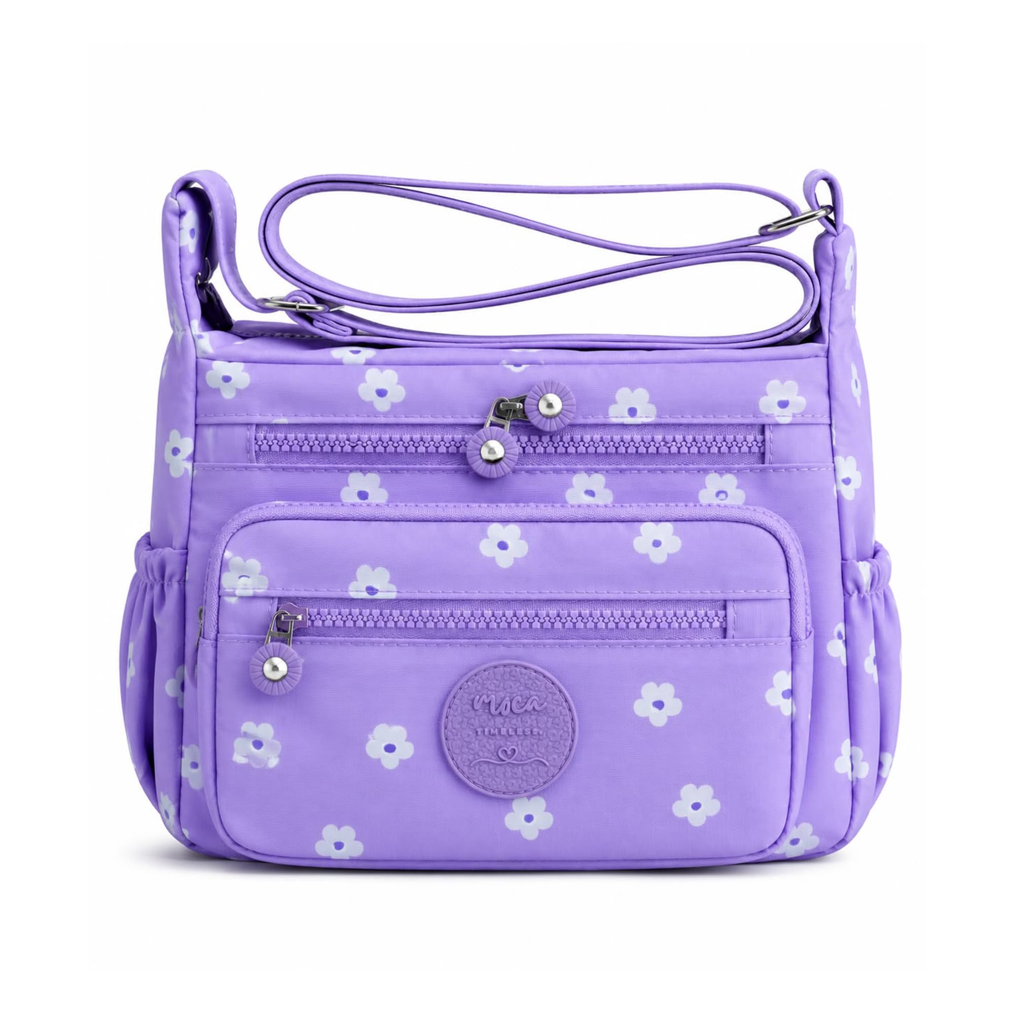 Womens Nylon Crossbody Sling Bag for Women – Lightweight, Durable, Stylish Shoulder Bag for Teens, Women Office, Travel & Everyday Use-image-35
