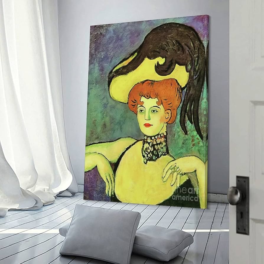 Amazon.co.jp: ポスター キュビズムの画家 パブロ・ピカソ 宝石