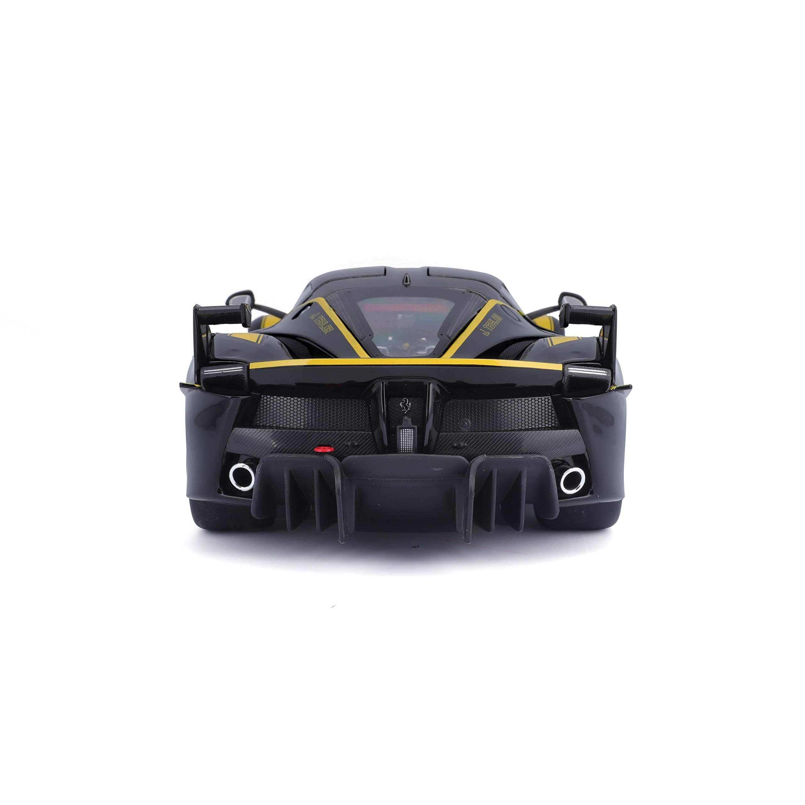 Bburago 15616907BK Ferrari FXX K Modellauto im Maßstab 1:18, Schwarz
