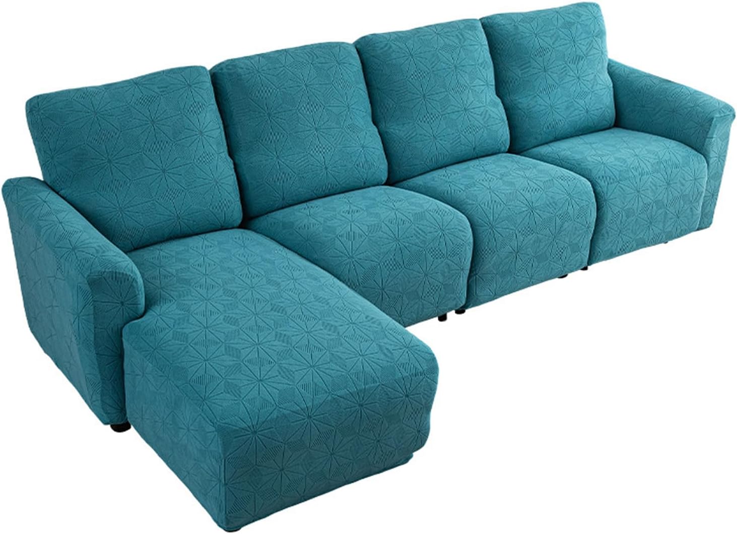 Recliner Chair Cover, Stretch Sofa Cover 3 Seater with Arm Rest, Recliner Slipcover Recliner Sofa Protector Covers