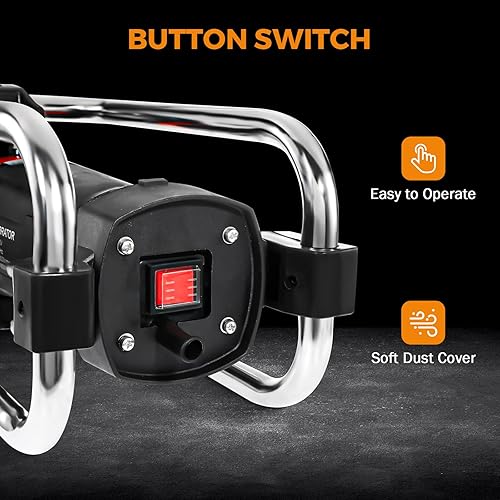 Miniatura 8 de BEAMNOVA Vibrador concreto eléctrico PDA 11000 Vibración por minuto 2HP con eje de 14-3/4 pies