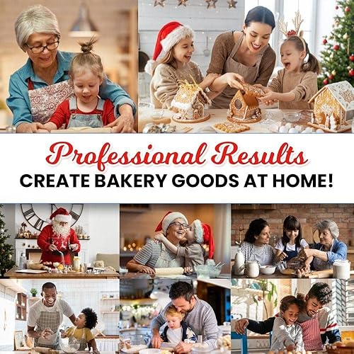 Miniatura 7 de Foose Cortadores de galletas de San Valentín, juego de 5 piezas, tamaños de 3.25 a 4.25 pulgadas, plato de lata de acero hecho a mano en Estados