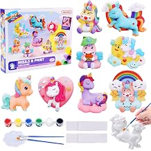 Ballery Unicorn Painting Kit Toys, Arts and Crafts Kits for Kids, DIY Kids Painting Set Creative Activities Toys Gifts for Girls 4 5 6 7 8 9 10 Year Old
