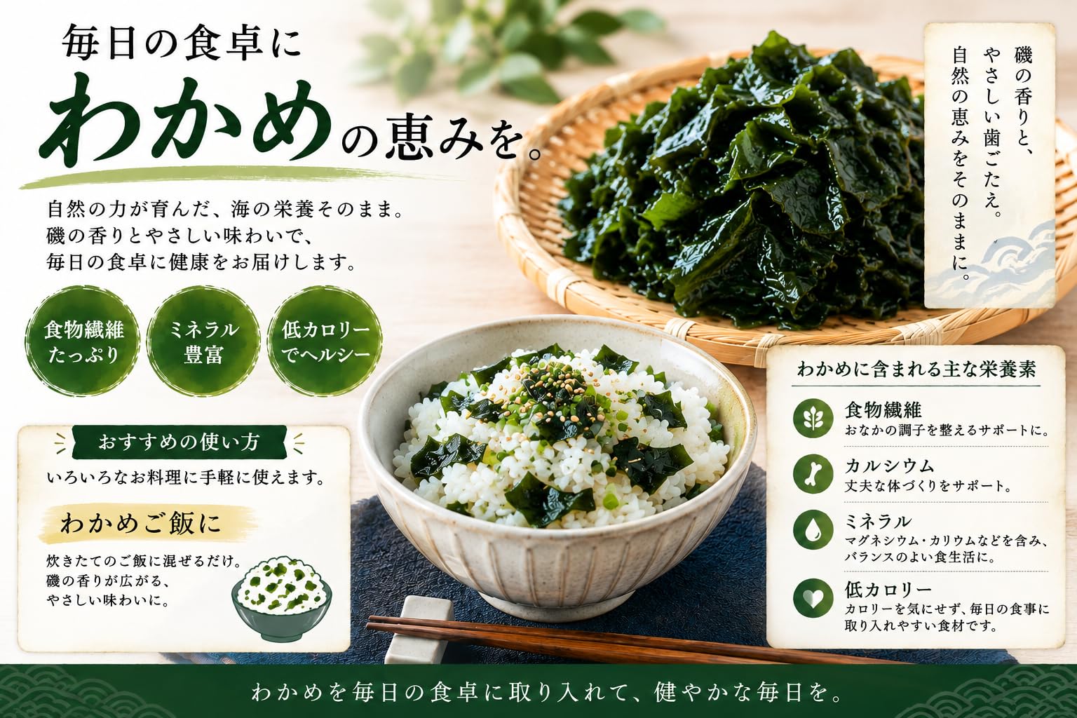 Amazon | 三陸産 カットわかめ 乾燥（チャック袋入） 200g 乾燥 ワカメ
