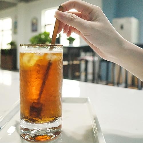 Miniatura 6 de Paquete de 4 cucharas de café de acero inoxidable, cucharas agitadoras de 6.7 pulgadas, cucharas de cóctel para café, té, postre, pastel, helado,