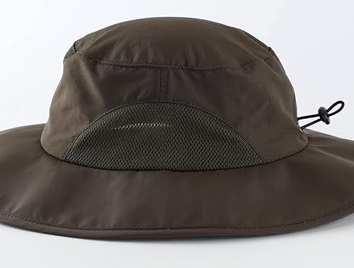 Miniatura 4 de Home Prefer UPF50+ Sombrero de sol para hombre, sombrero de pesca de ala ancha, sombrero de pescador de safari para mujer