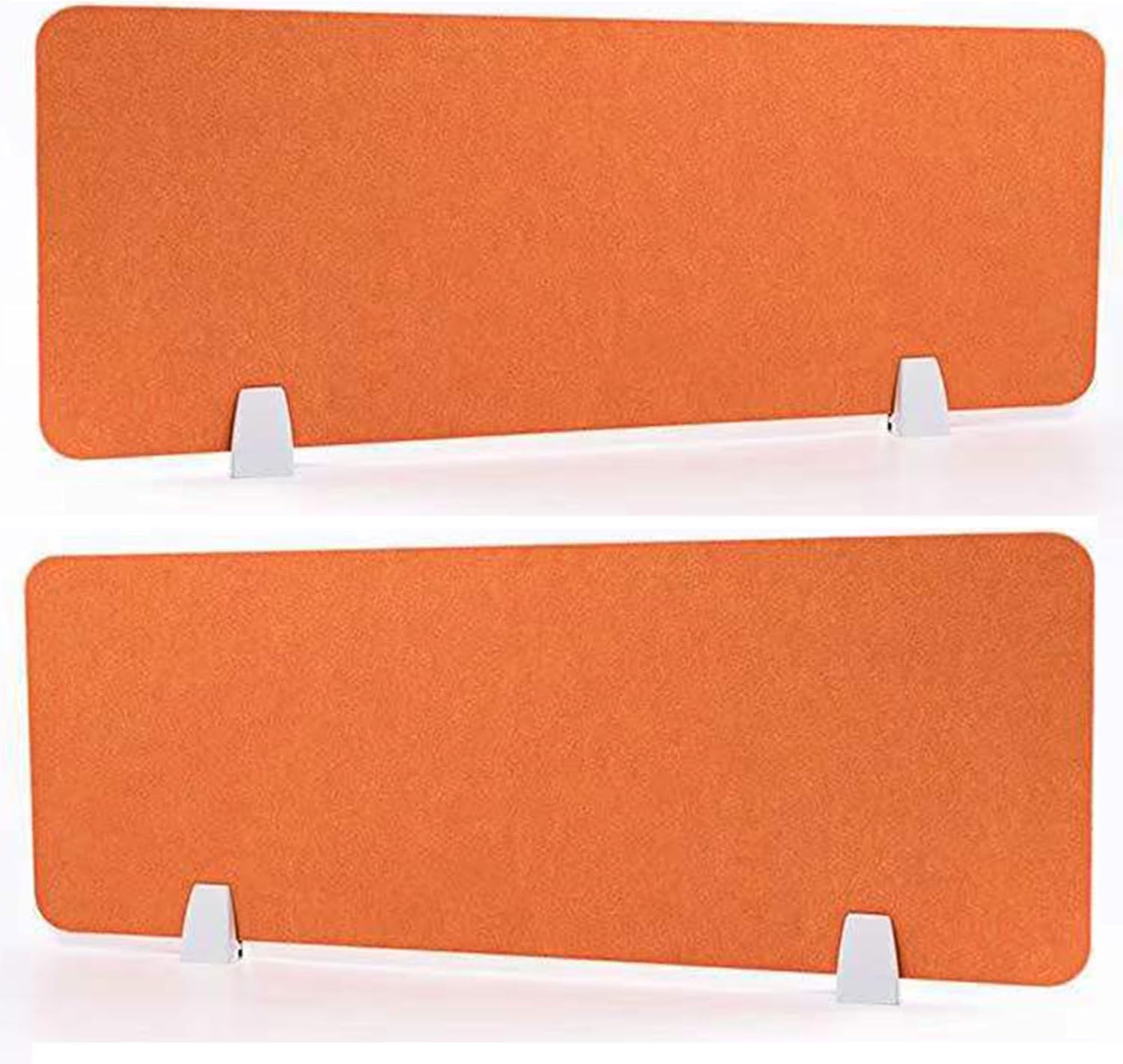 GJZQDKX Clamp-On Acoustic Desk Divider | Freestanding Sound Absorbing Privacy Panel for Offices Libraries Classrooms | Noise Reduction Cubicle Partition