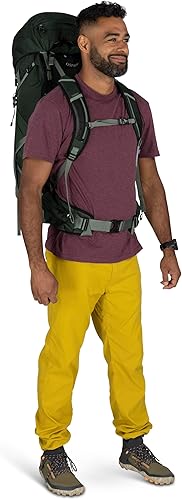 Miniatura 13 de Osprey Talon 44L Mochila de senderismo ligera para hombre, mochila para viajes y campamento, negrogris carbón, LXL