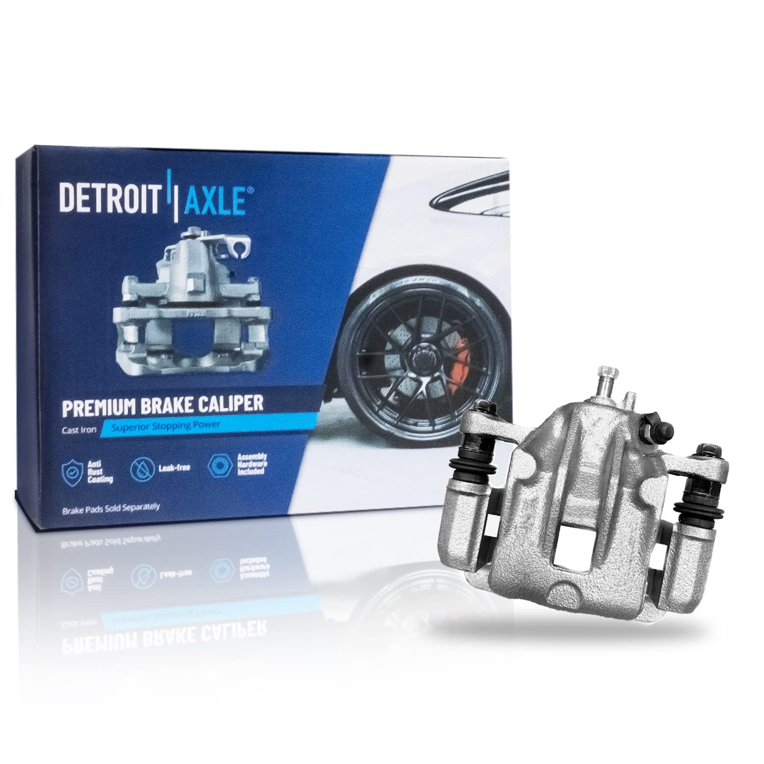 Detroit Axle - Rear Left Brake Caliper for Hyundai 2005-2009 Tucson