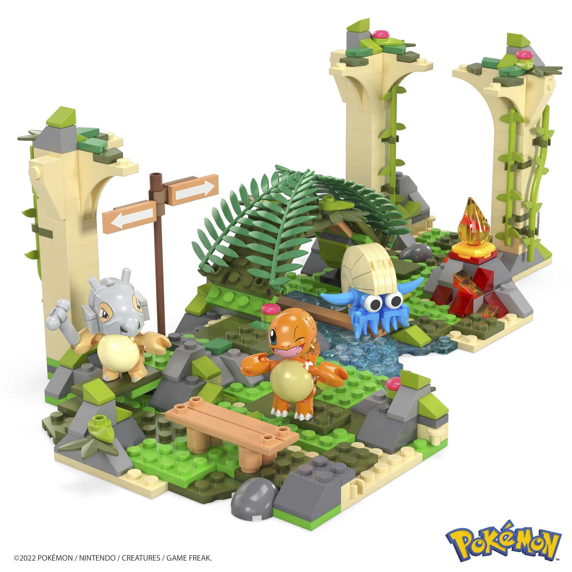 Mega Pokémon Coffret Ruines De La Jungle, Jeu De Briques De