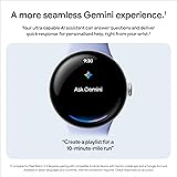 Google Pixel Watch 4 (45 mm) - Android smartwatch with Domed Display, Comprehensive Health and Fitness Tracking and Help from Gemini - Matte Black Aluminium Case - Obsidian Active Band - Wi-Fi - 8