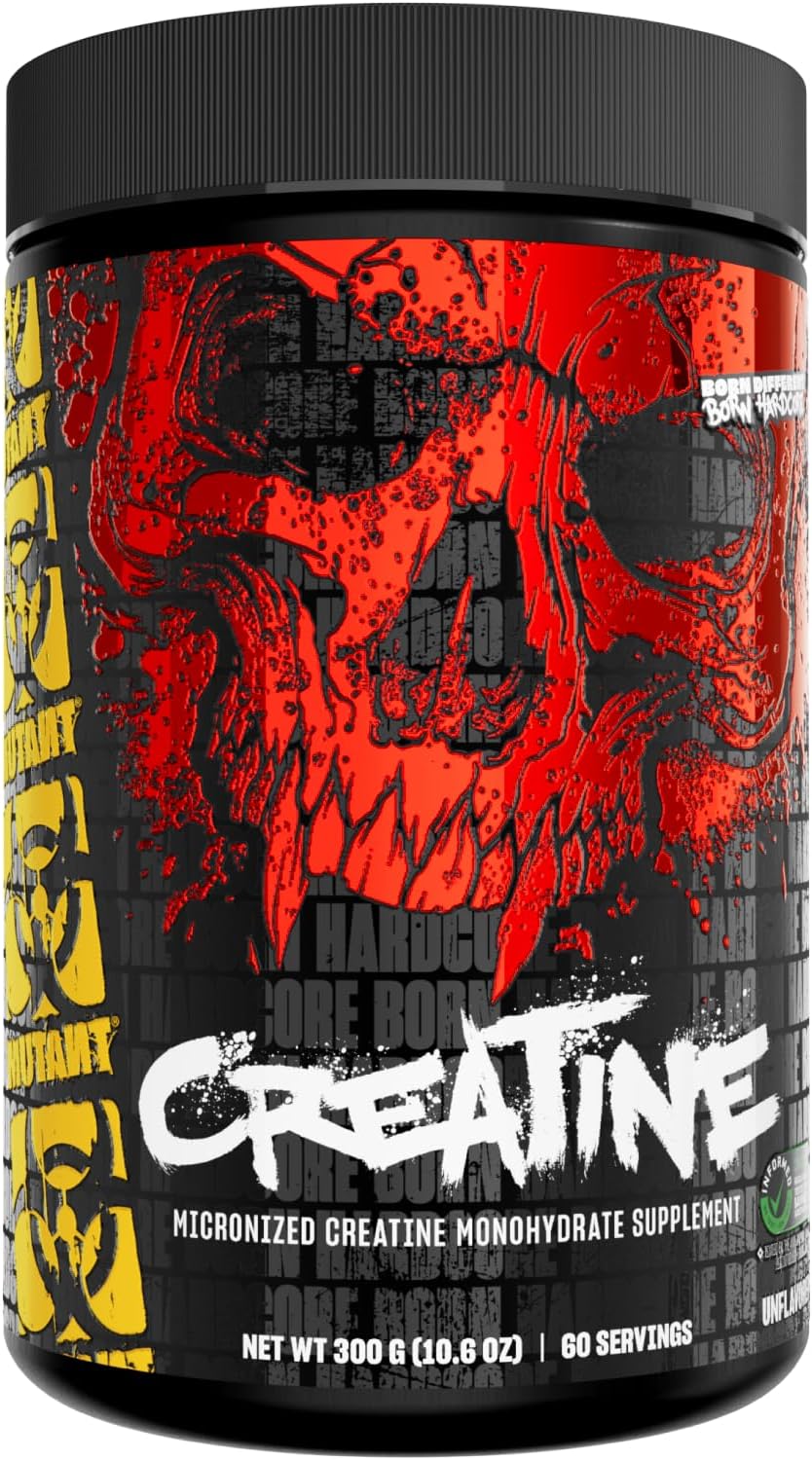 Creatine - Creatine Monohydrate Micronized Powder - Creatine Powder Supplement for Enhanced high-Intensity Performance - 60 Servings- 300 g - Unflavored