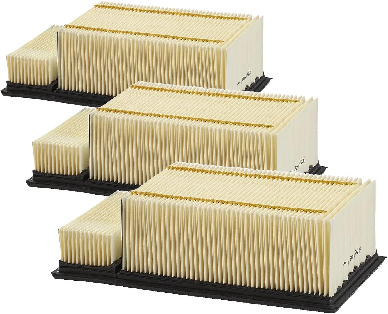 Purolator A36109 PurolatorONE Advanced Engine Air Filter (Pack of 3)