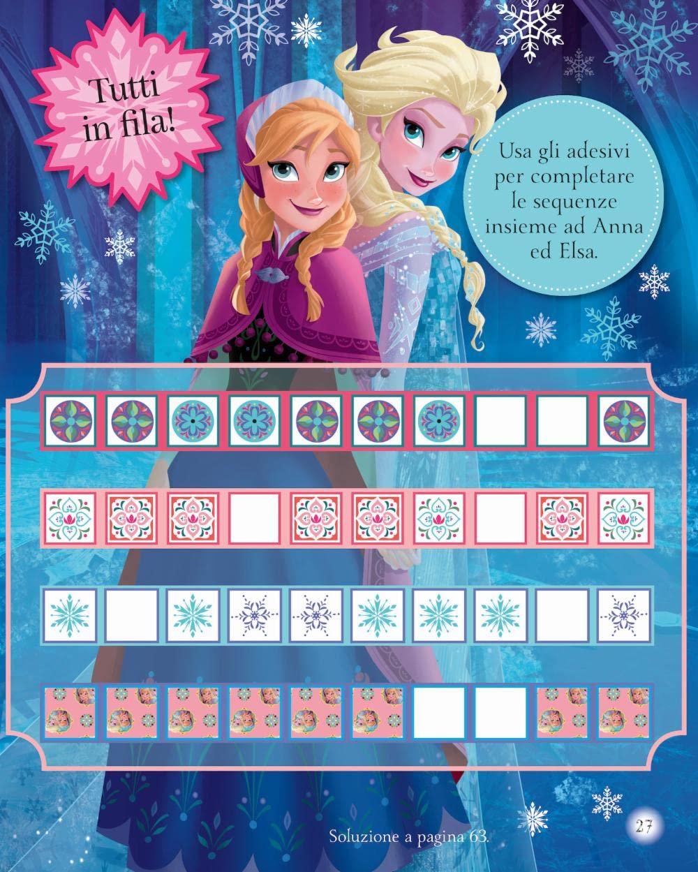 Frozen. 1000 stickers. Tanti giochi e attività. Con adesivi. Ediz. a colori